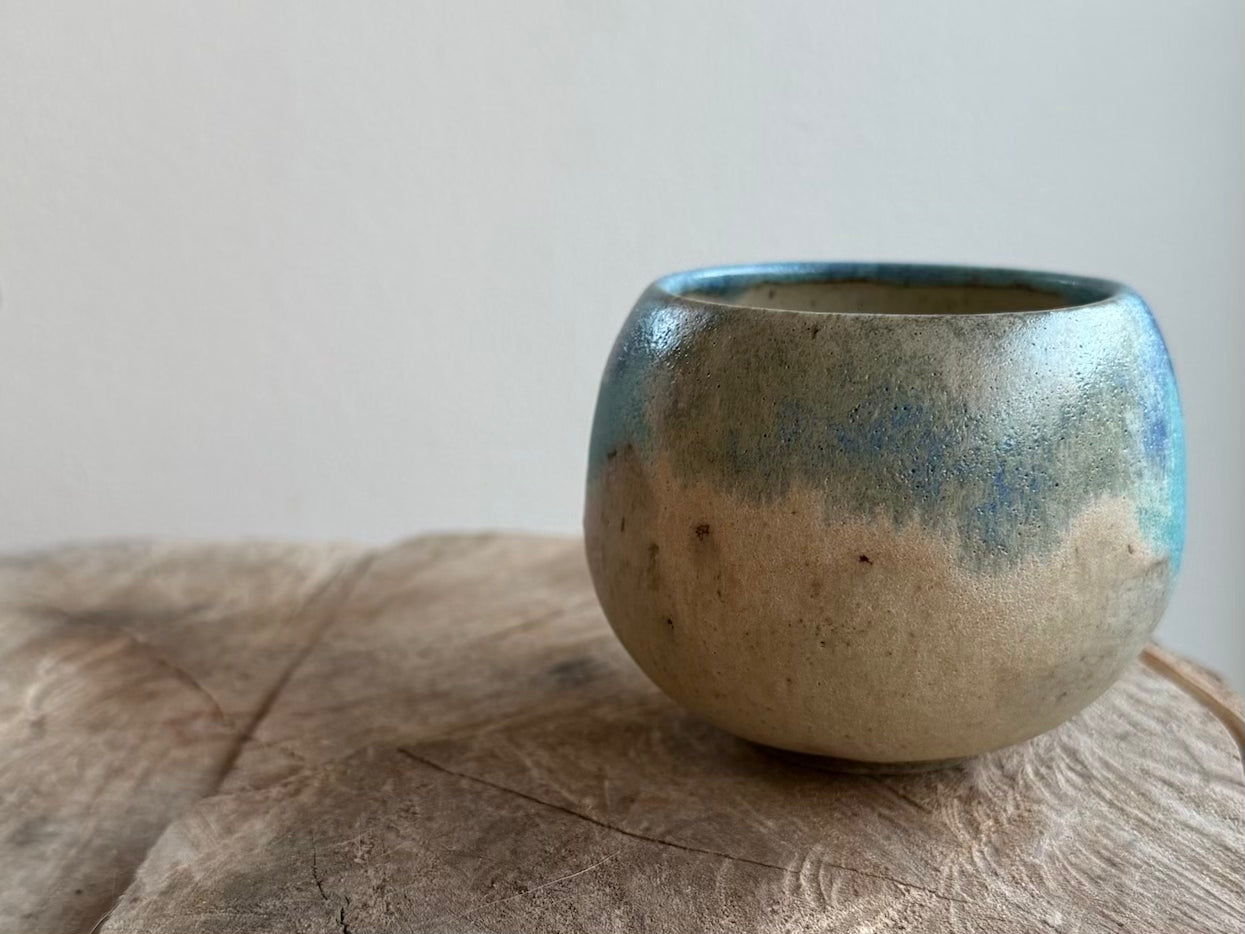 Ocean from Above - Ramen bowl and cup set