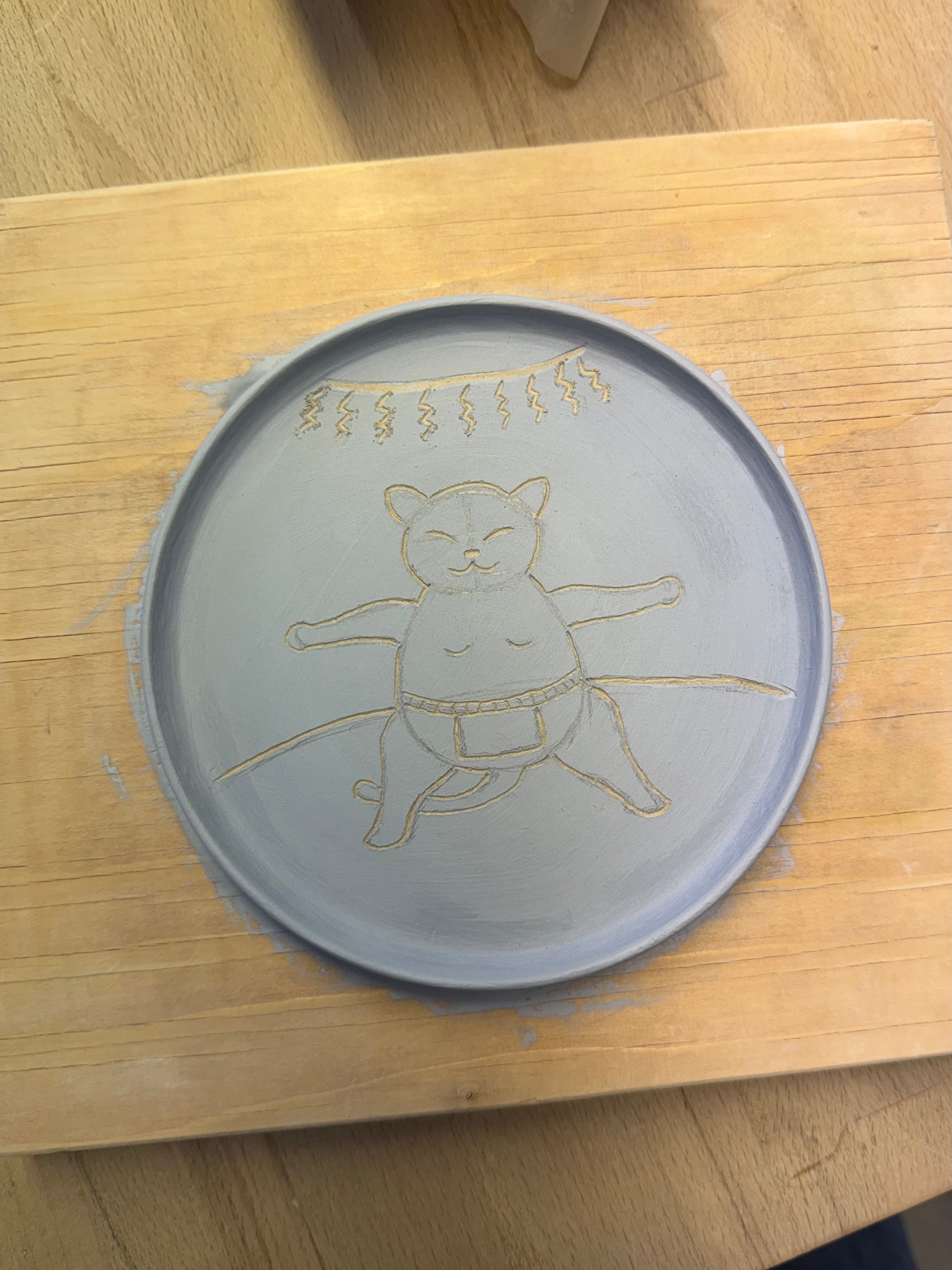 Sumocat plate blue