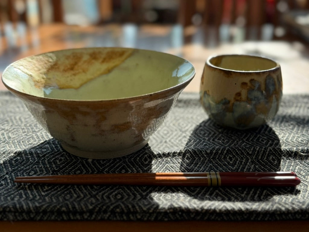 Jupiter - Ramen bowl and cup set