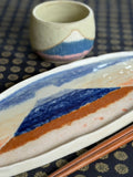 Mt. Fuji serving plate