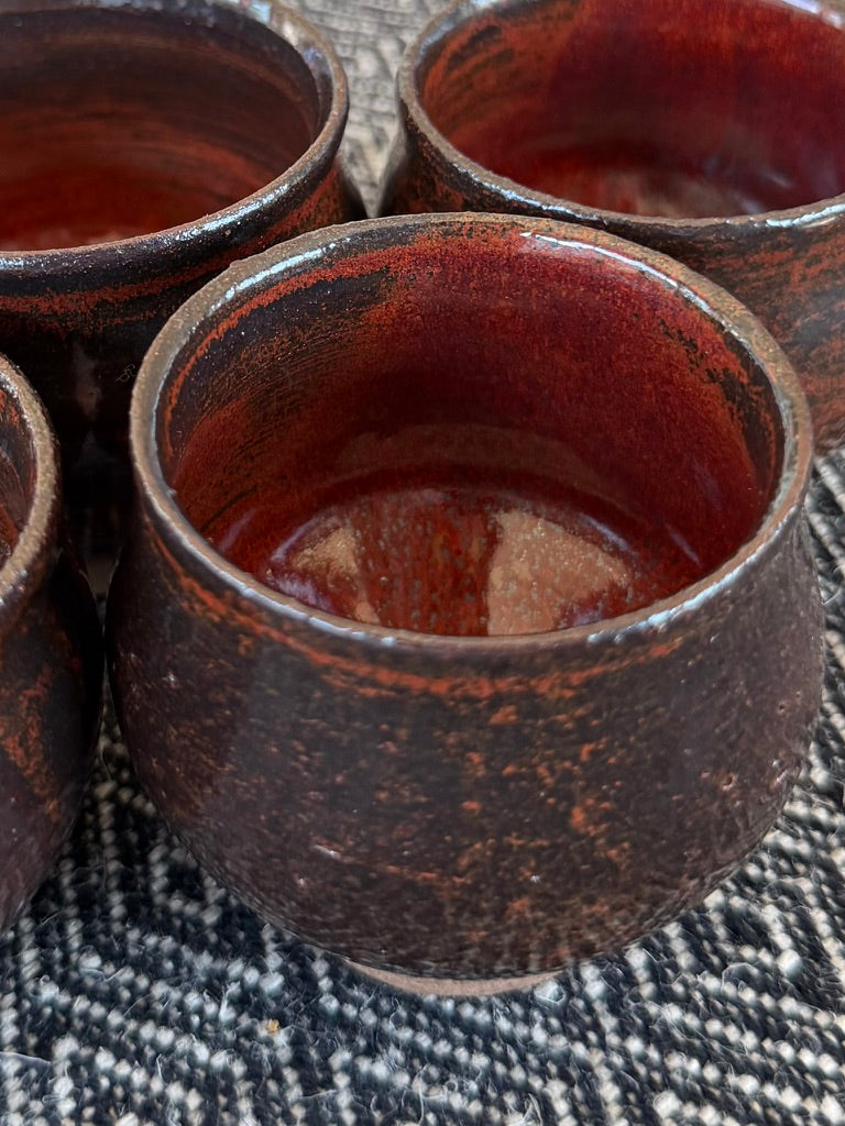 Molten rock - Sake cup